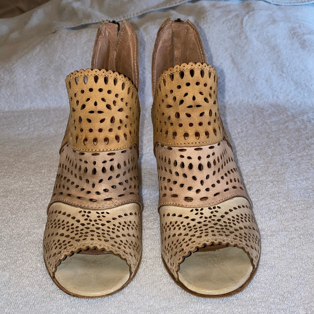 Sheridan Mia Open Toed Booties